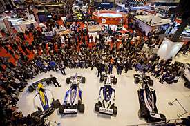 В Williams собрали публику на выставке Autosport International даже без презентации новой машины © LAT