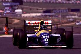 Деймон Хилл много тестировался в составе Williams в 1991 и 1992 годах, прежде чем получил место основного пилота © LAT