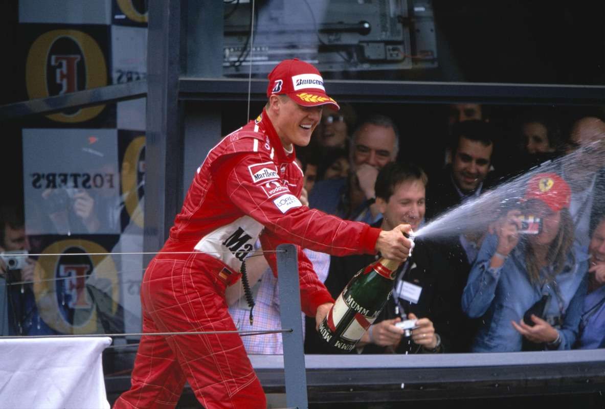 Михаэль Шумахер на Гран При Австралии-2004