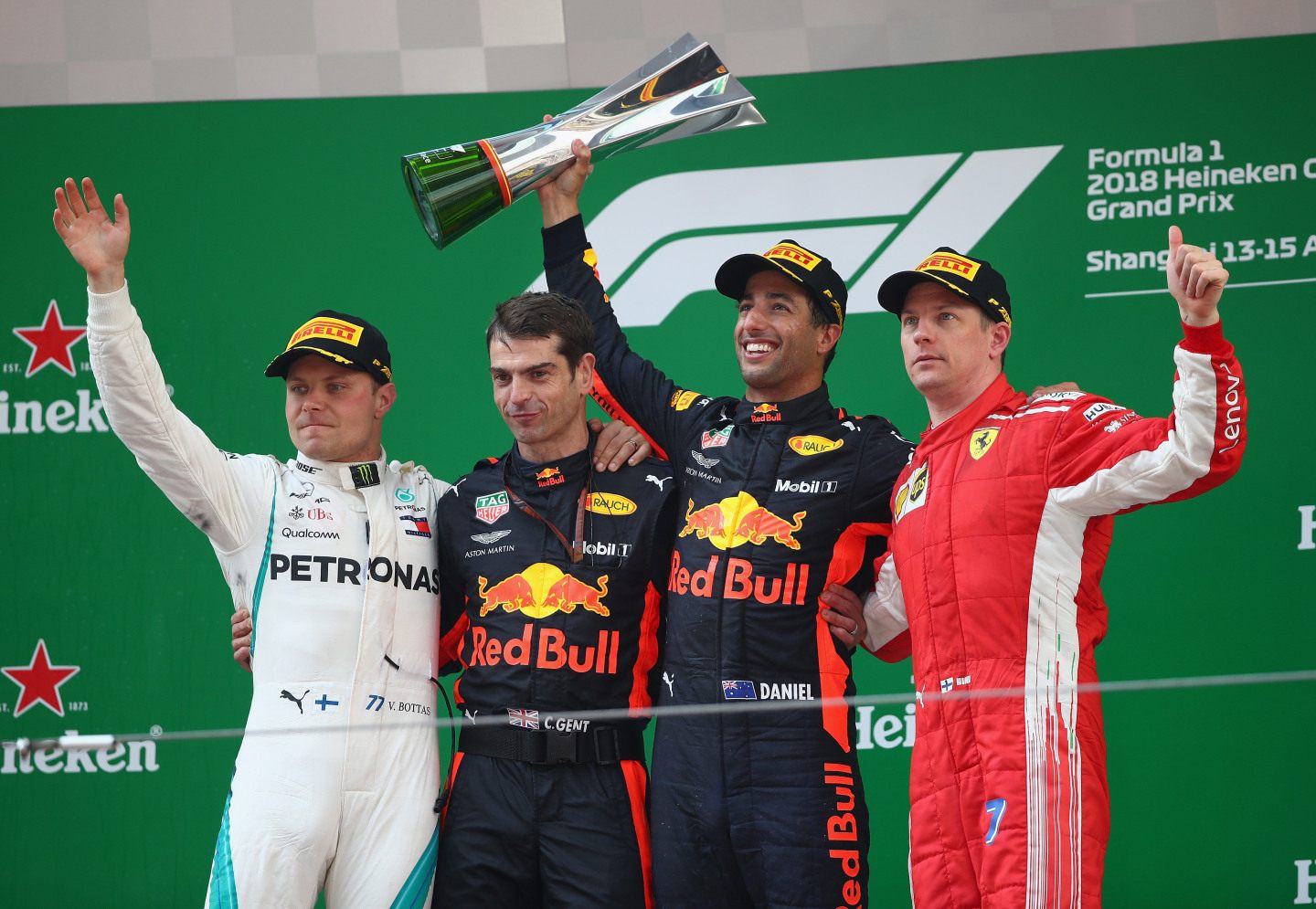 Подиум Гран При Китая © Red Bull Content Pool/Getty Images