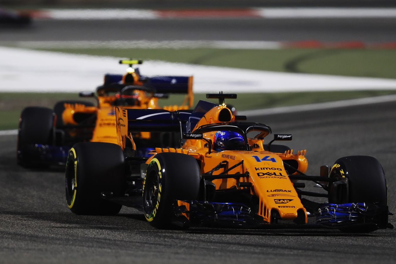 Алонсо и Вандорн © McLaren