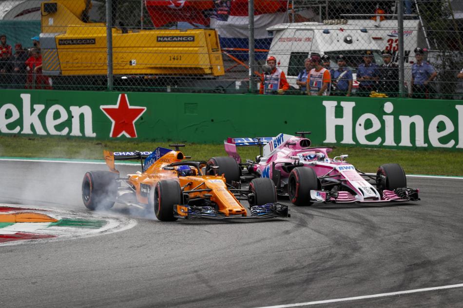 Force India и McLaren © FIA