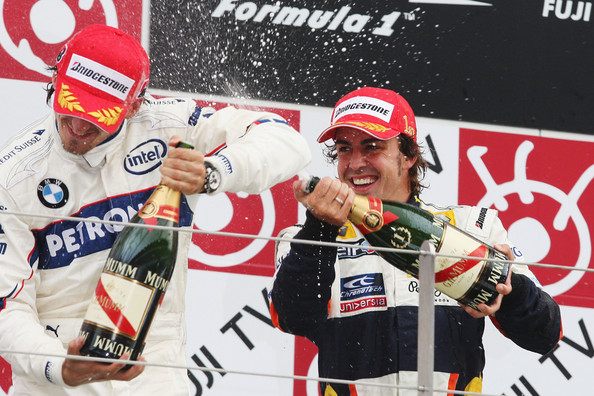 Фернандо Алонсо и Роберт Кубица © Formula1.com