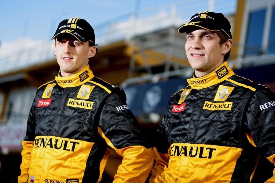 Виталий Петров и Роберт Кубица © Renault