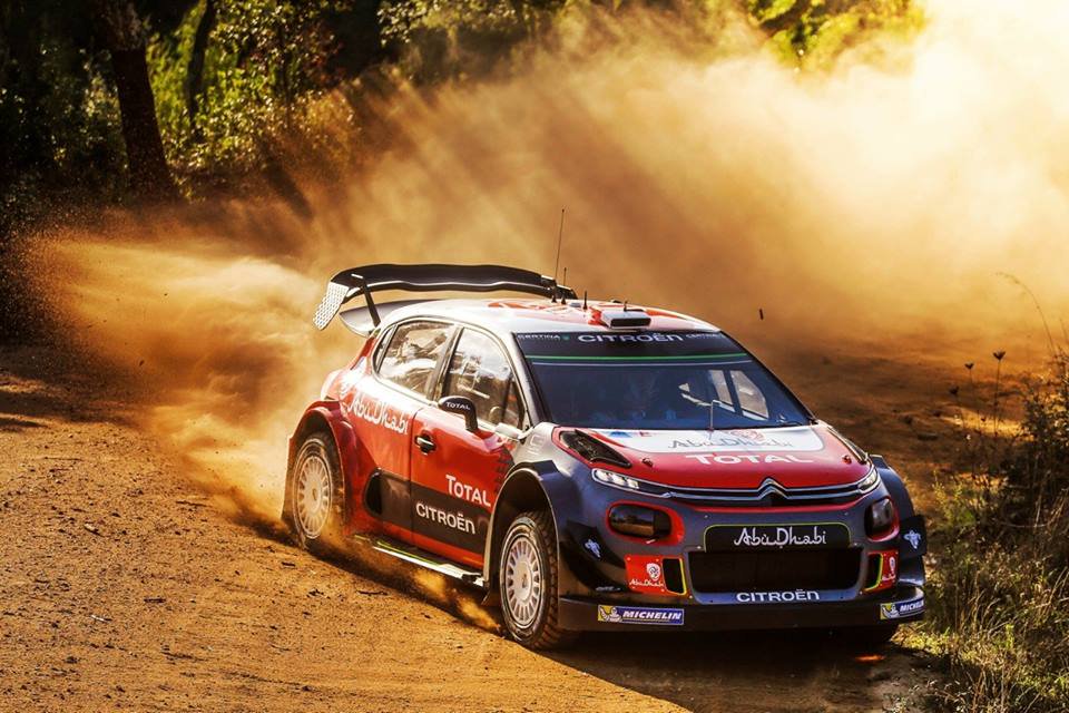 Citroen C3 WRC 2018 года Citroen C3 WRC 2018 года