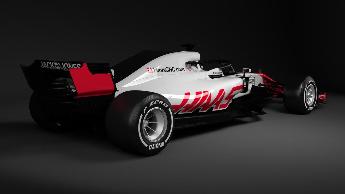 Машина Haas VF18 © Haas F1