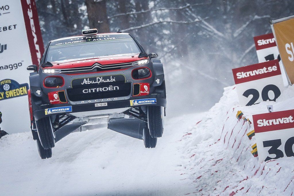 Крэг Брин на Ралли Швеция © Citroen Racing