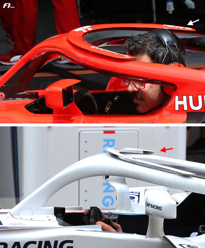 Ореолы Ferrari и Williams © f1i.com