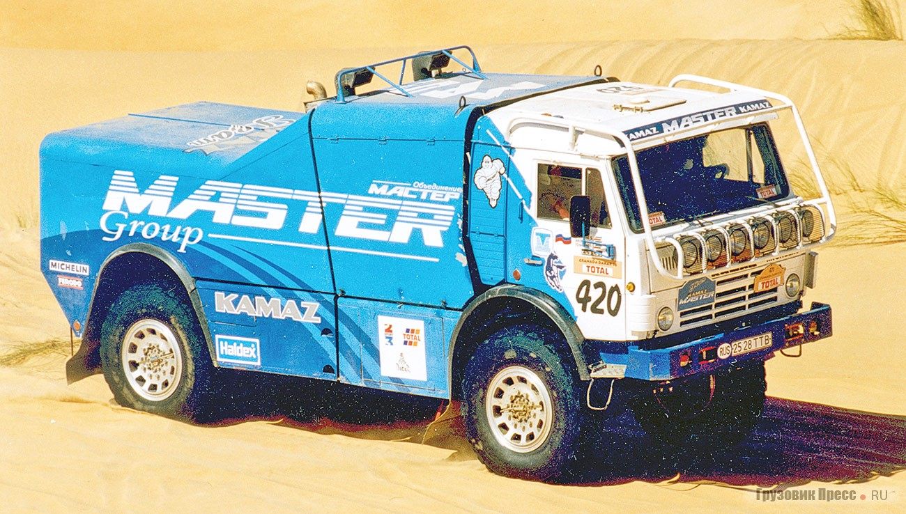 КАМАЗ-49252, Гранада–Дакар, 1996 год © Грузовик Пресс