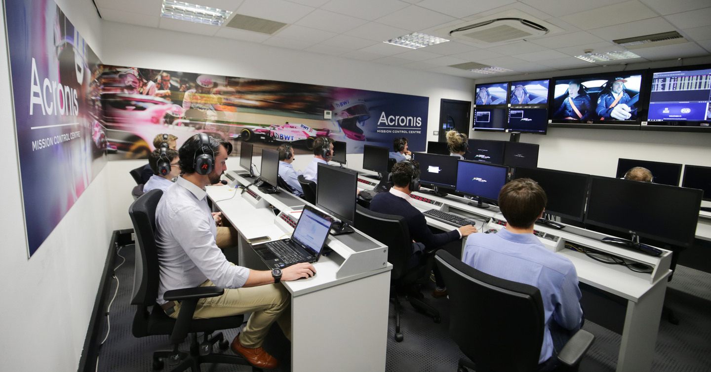 Acronis Mission Control Centre в Сильверстоуне © motorsport.tech