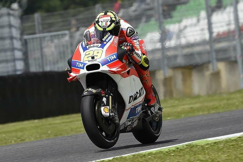 MotoGP: Андреа Янноне стал лучшим в третьей тренировке в Муджелло