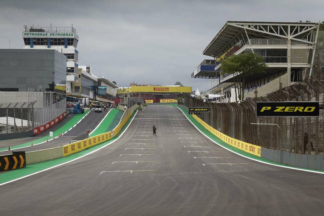 Стартовая решетка Гран При Бразилии