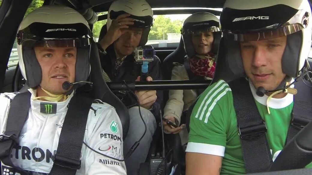 Нико Росберг – Лукасу Подольски: Не буду рекомендовать тебя Mercedes, я видел, как ты ездишь!