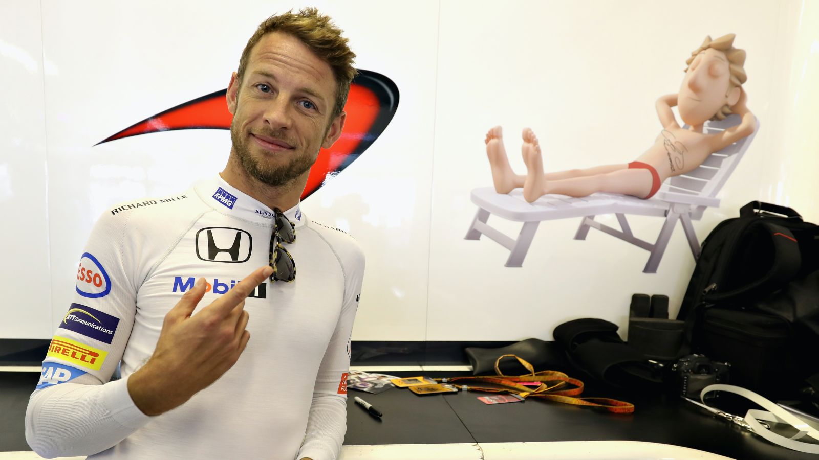 Jenson Button Nude