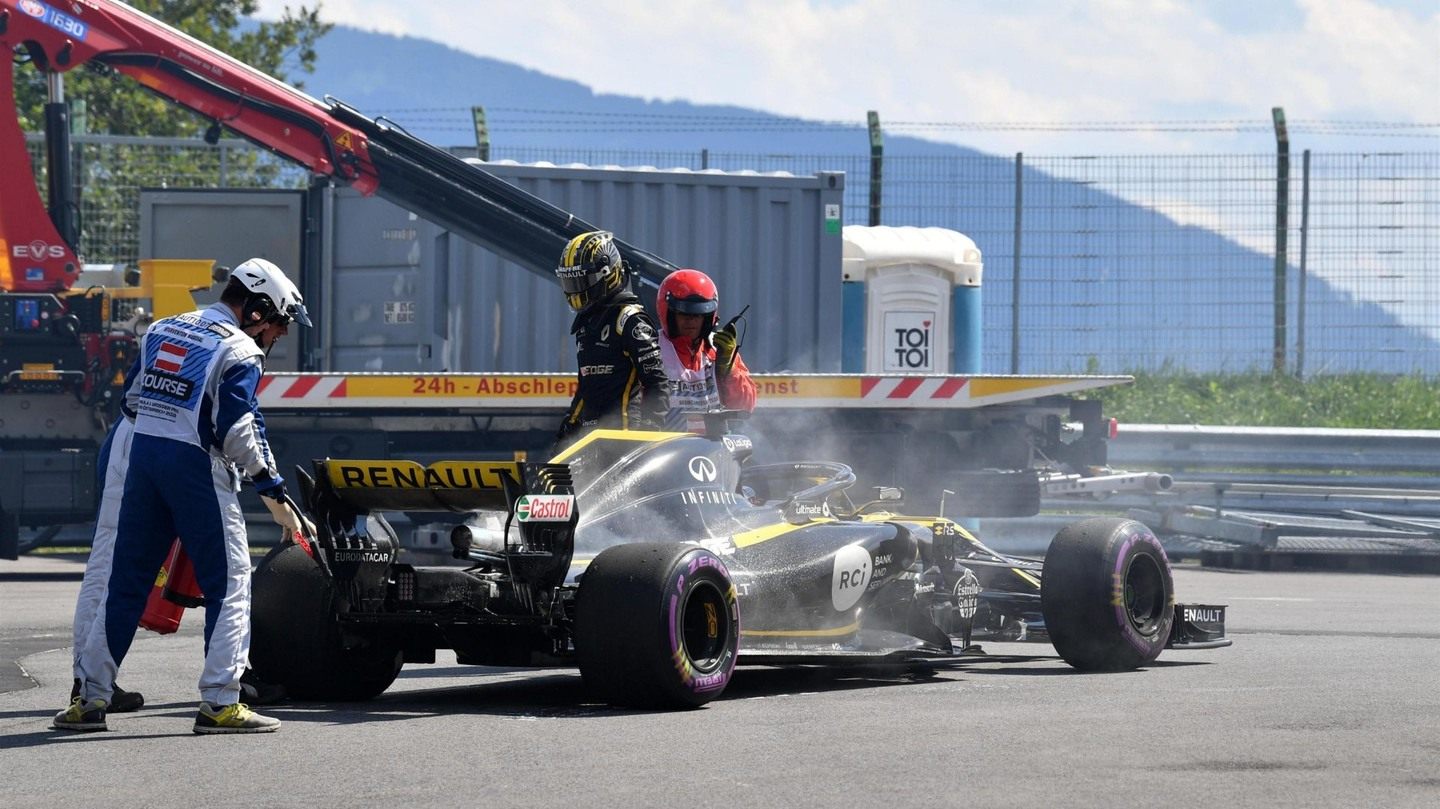 Сход Нико Хюлькенберга, Renault © Formula 1