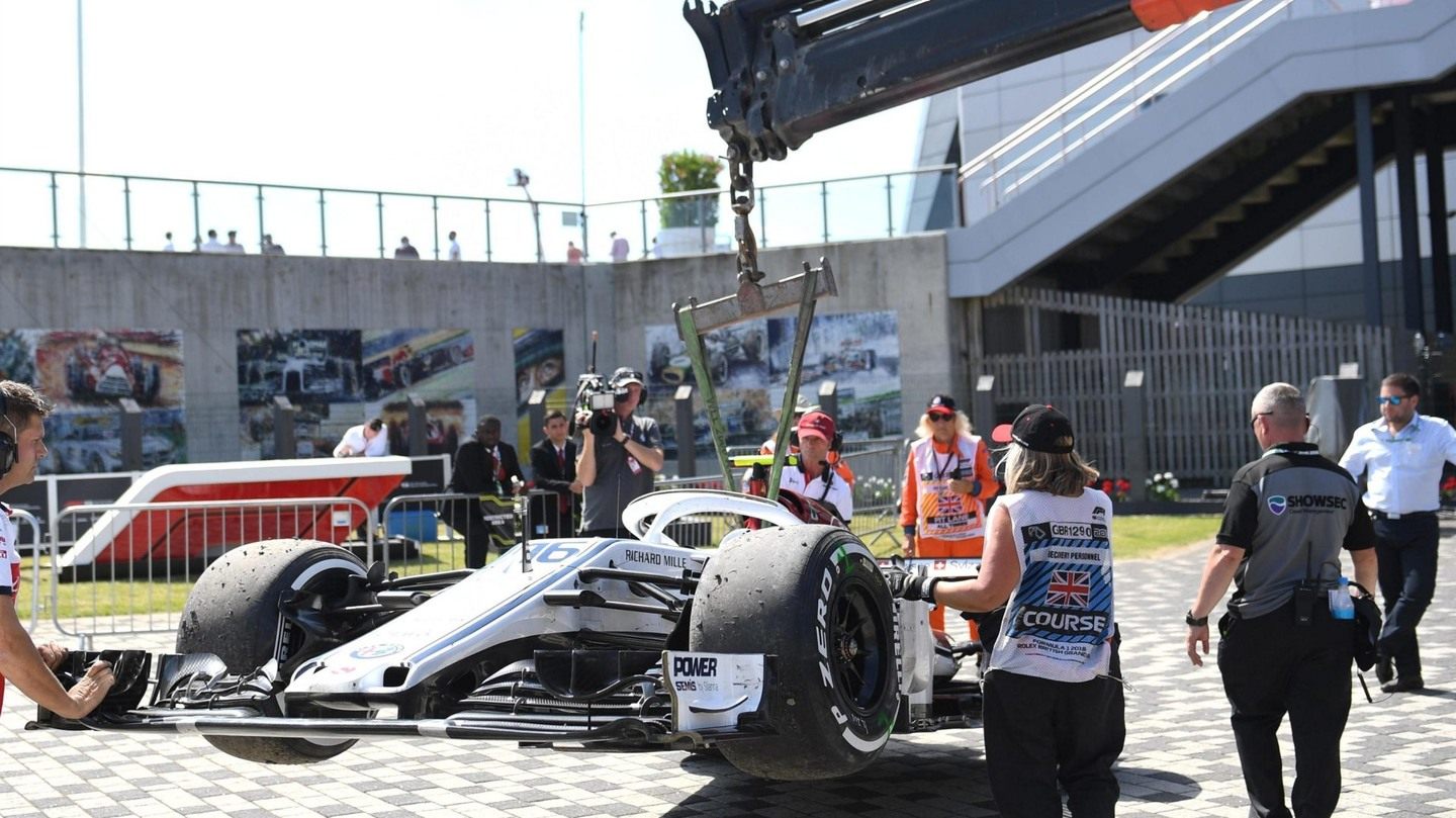 Машина Шарля Леклера, Sauber © Formula 1