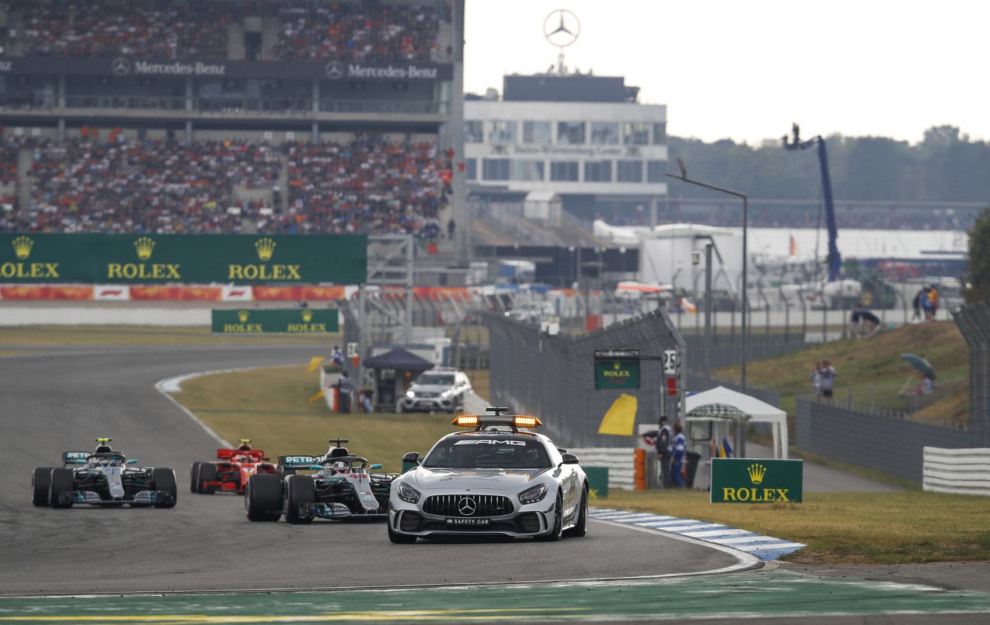 Машина безопасности на Гран При Германии © Mercedes F1