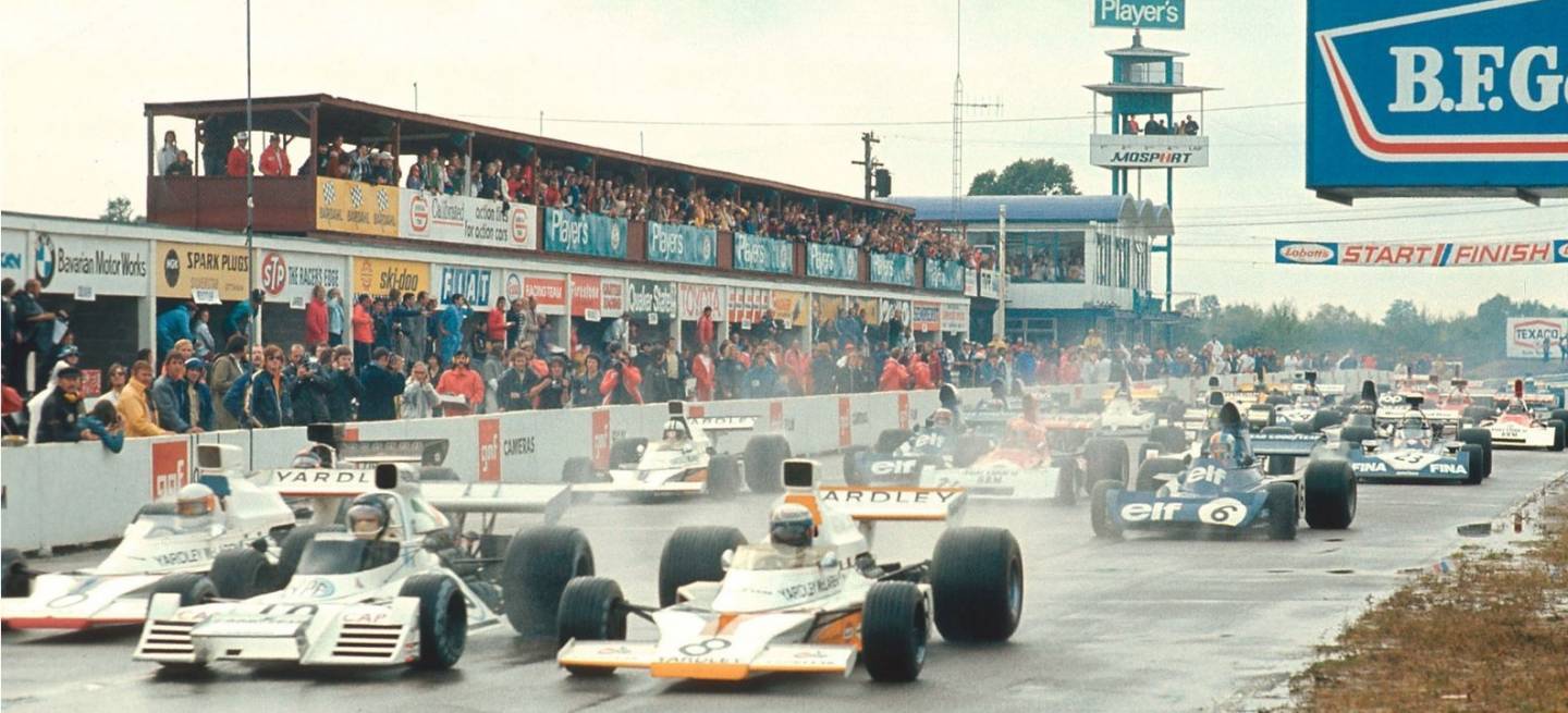 Старт Гран При Канады-1973 © diariomotor.com