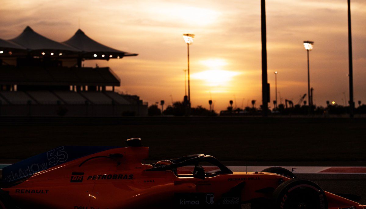 McLaren. Абу-Даби © Twitter