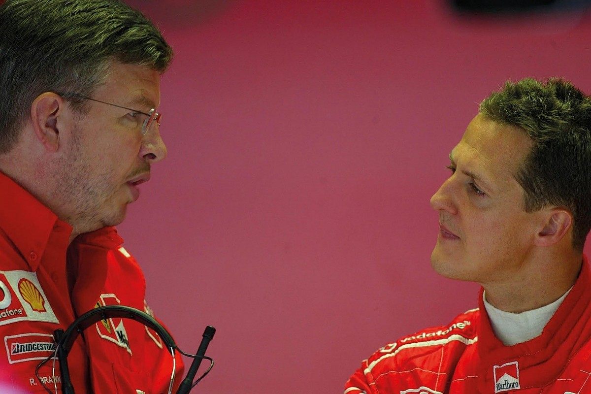 Росс Браун и Михаэль Шумахер © autosport.com