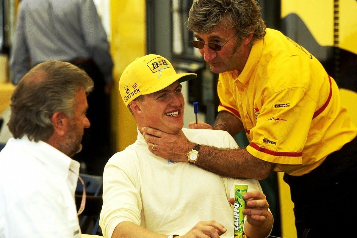Ральф Шумахер и Эдди Джордан © autosport.com