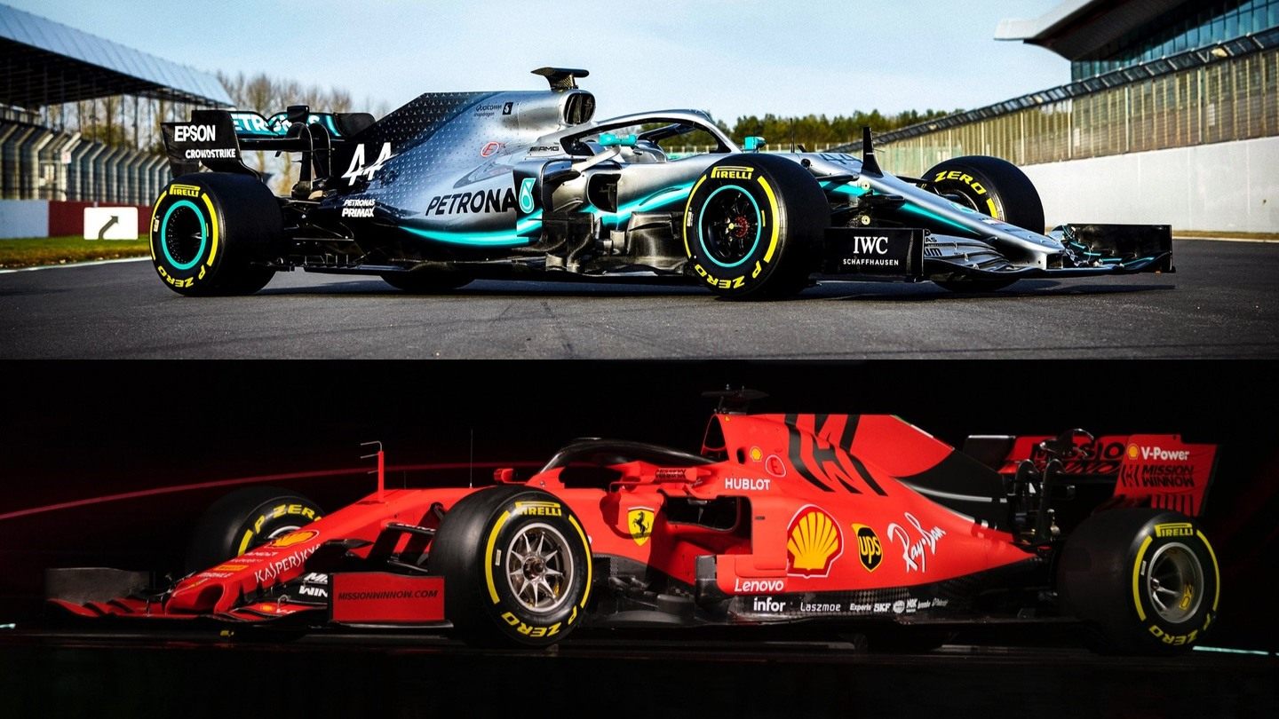Mercedes и Ferrari © The Drive