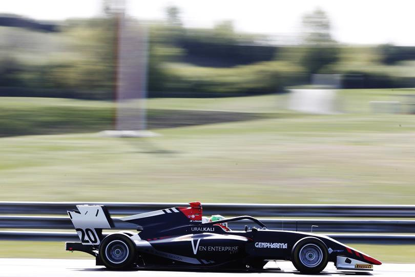 Леонардо Пульчини на тестах в Венгрии © Formula 3