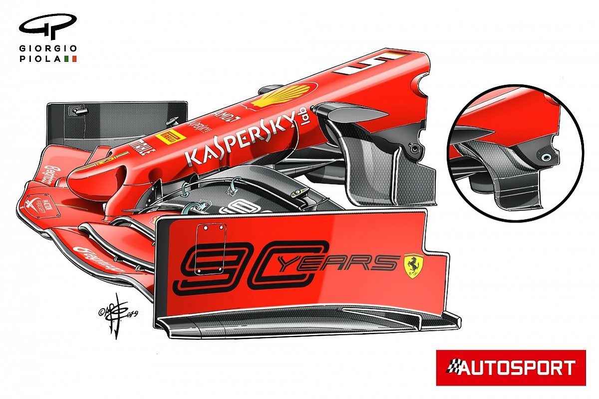 Крыло Ferrari © autosport.com