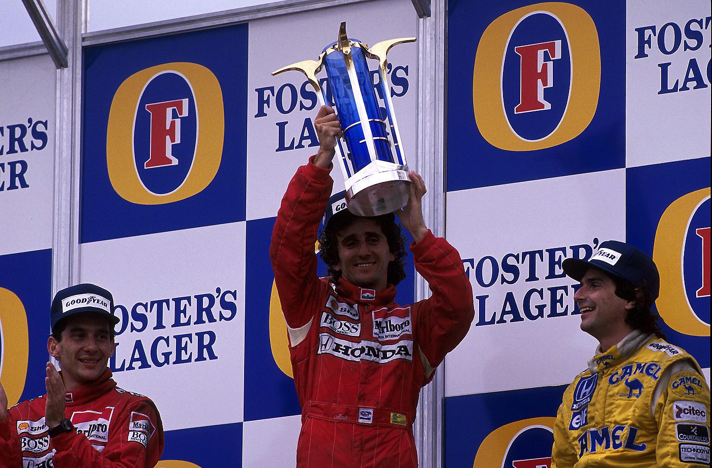 Подиум Гран При Австралии-1988 © @Adelaide_GP