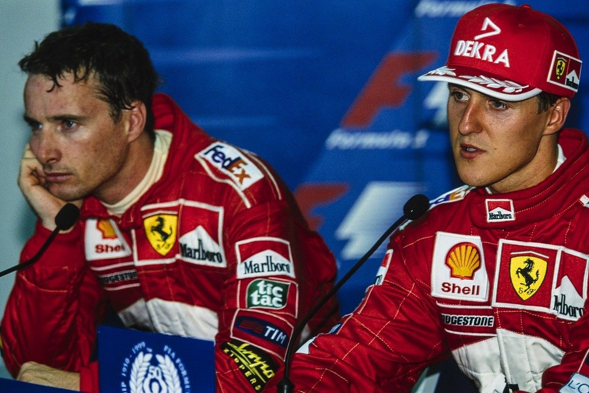 Эдди Ирвайн и Михаэль Шумахер © autosport.com