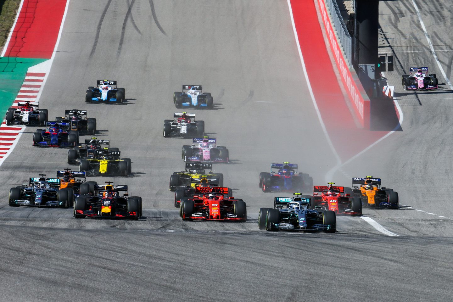 Старт Гран При США © FIA