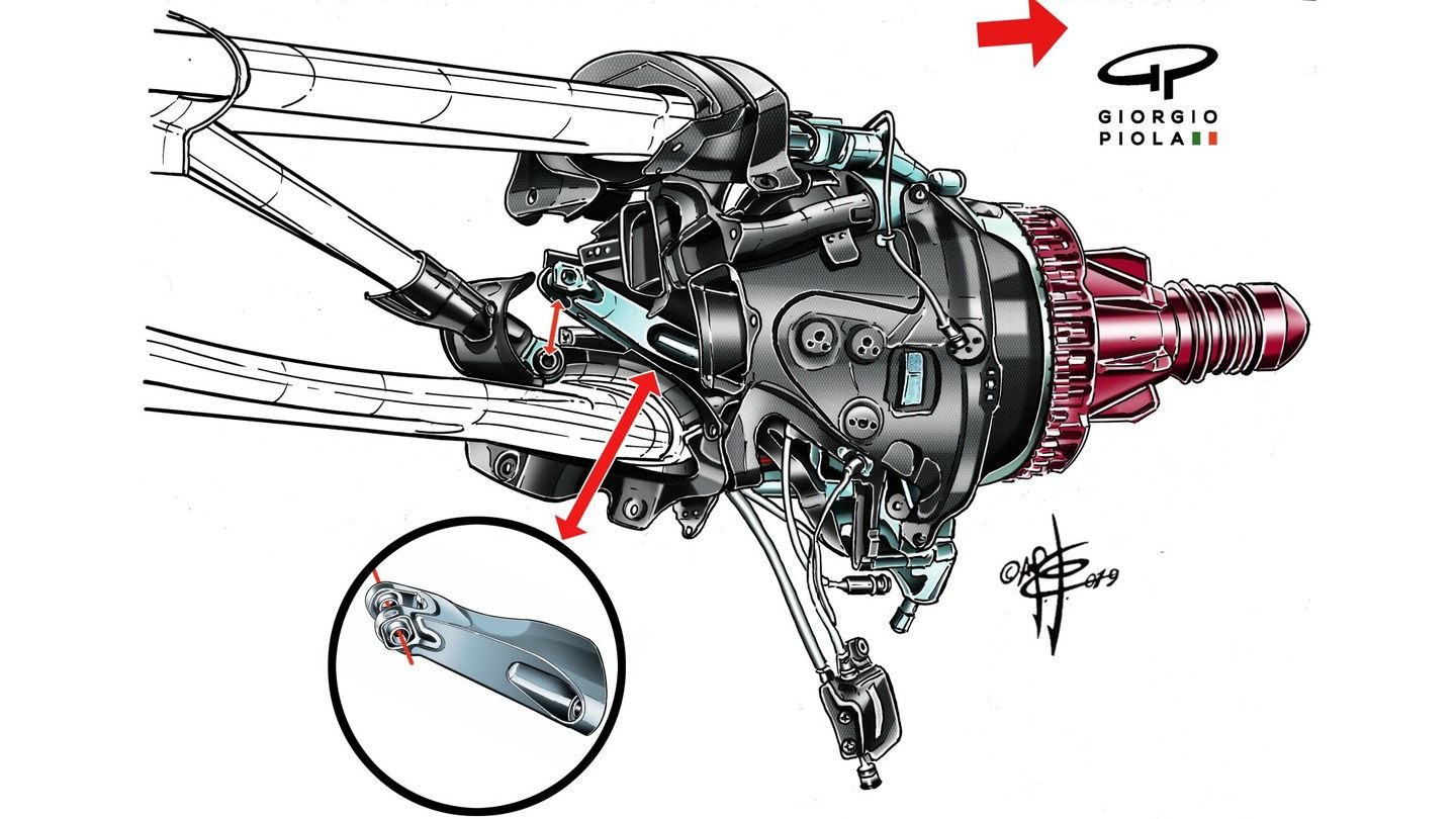 Толкатель подвески © formula1.com