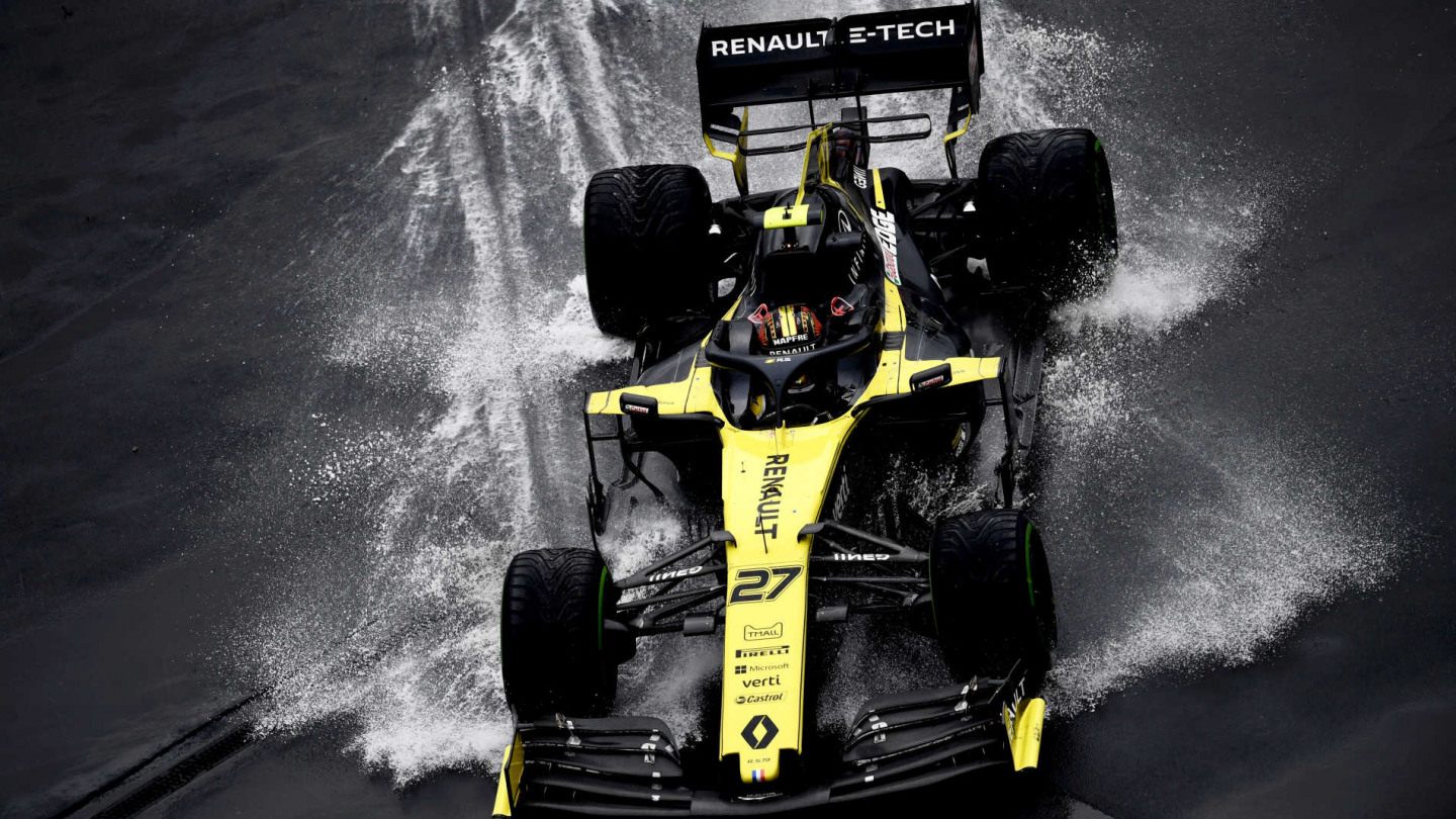 Нико Хюлькенберг вылетает с трассы на Гран При Германии © motorsport-magazin.com
