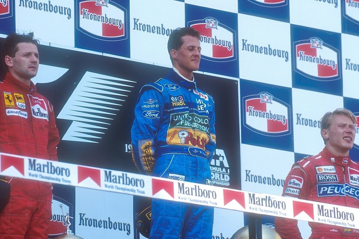Подиум Гран При Сан-Марино-1994 © autosport.com
