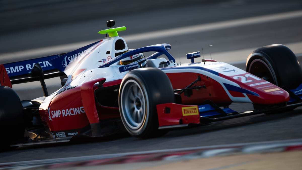 Роберт Шварцман на тестах Ф2 в Бахрейне © Formula 2
