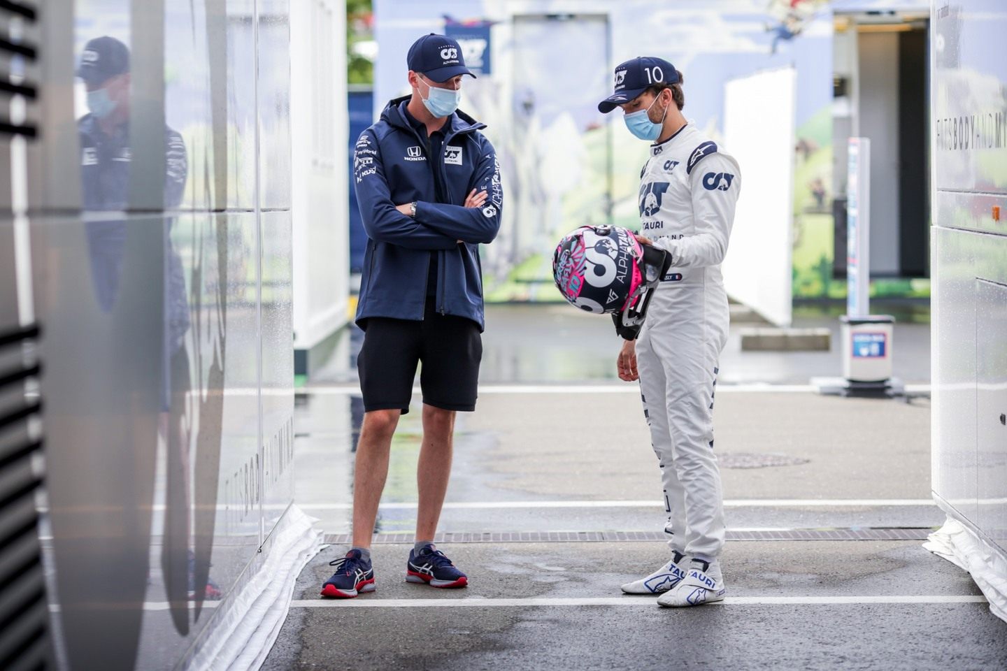 Даниил Квят и Пьер Гасли © Formula 1
