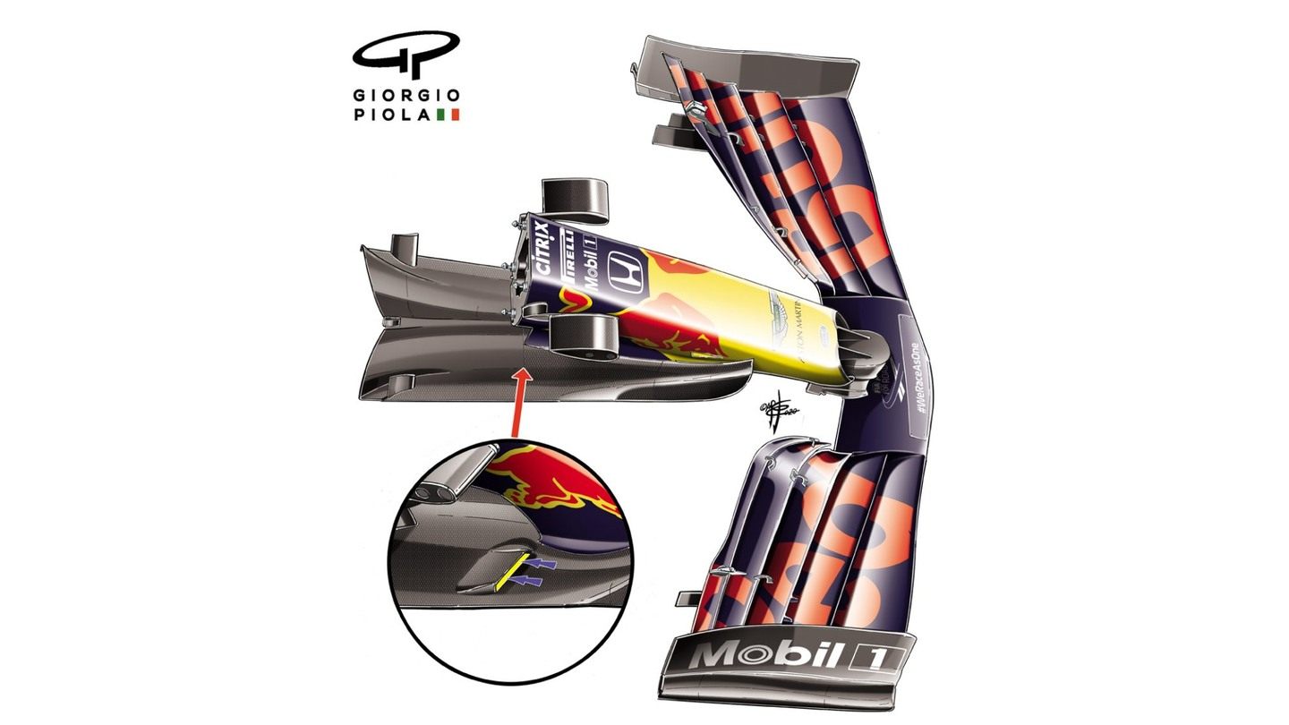 Выступ RB16 © formula1.com