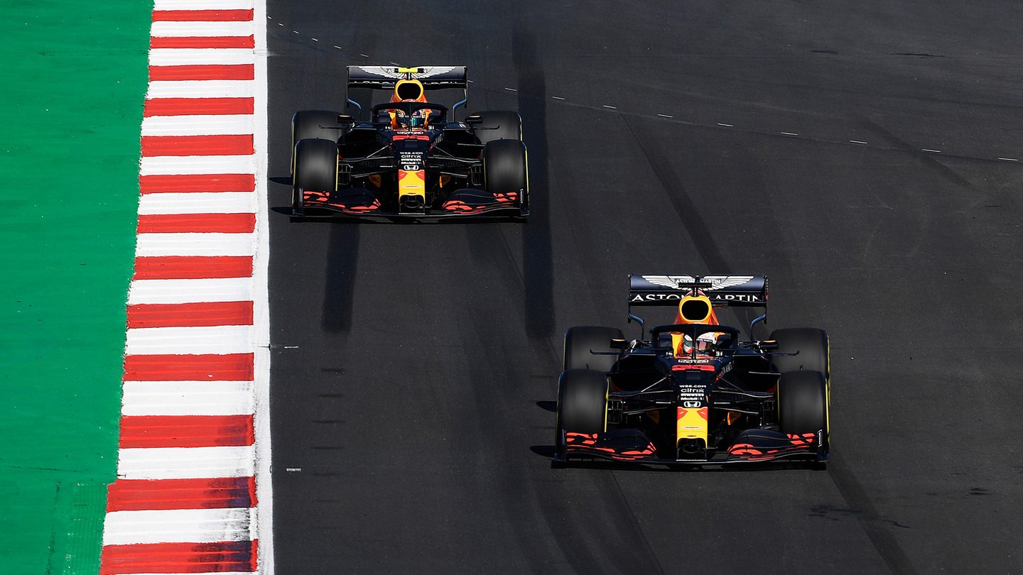 Алекс Албон и Макс Ферстаппен © Red Bull Racing