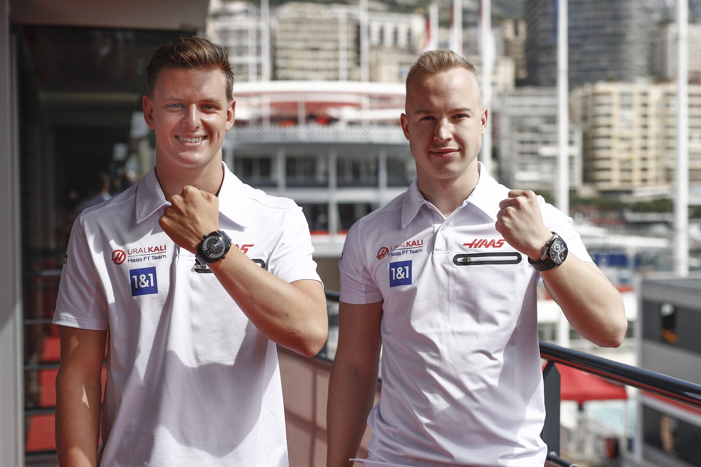 Мик Шумахер и Никита Мазепин © Haas F1 Team