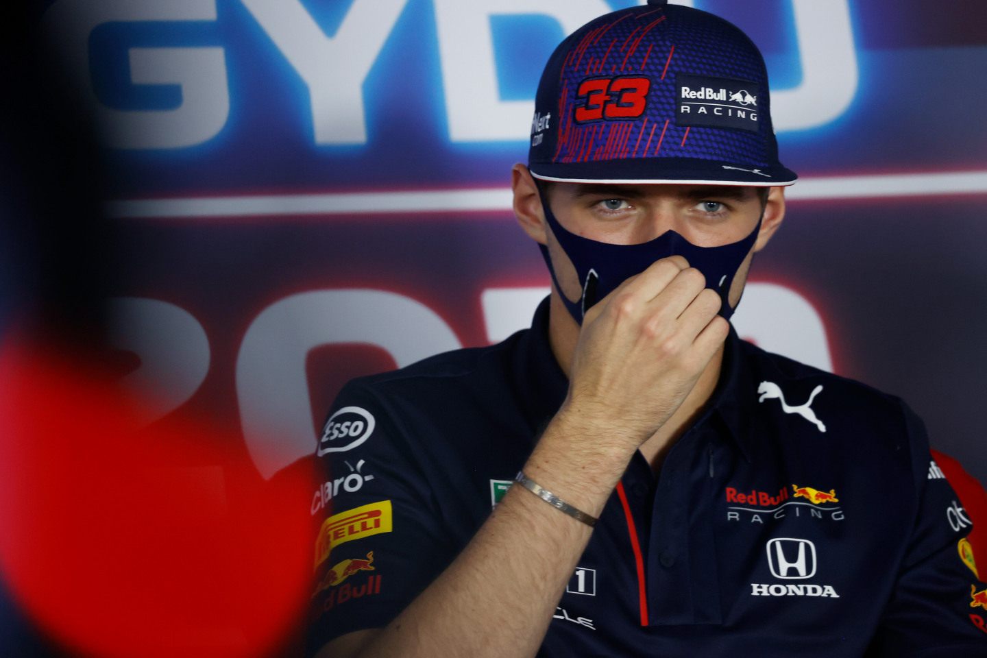 Макс Ферстаппен на пресс-конференции перед Гран При Венгрии © Red Bull Content Pool / Getty Images