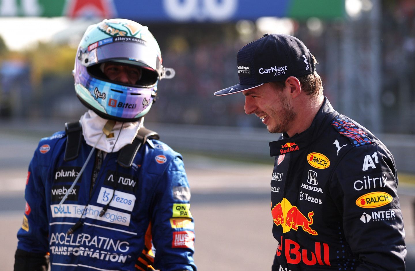 Даниэль Риккардо и Макс Ферстаппен © Red Bull Content Pool