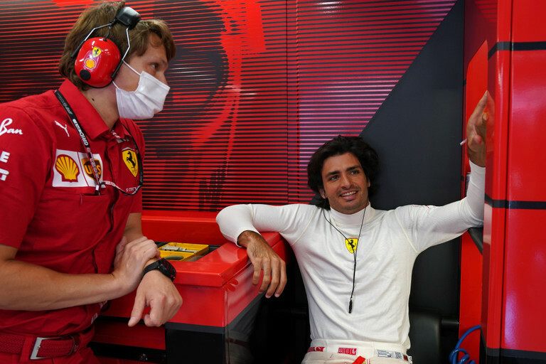 Карлос Сайнс на Гран При Венгрии © Ferrari