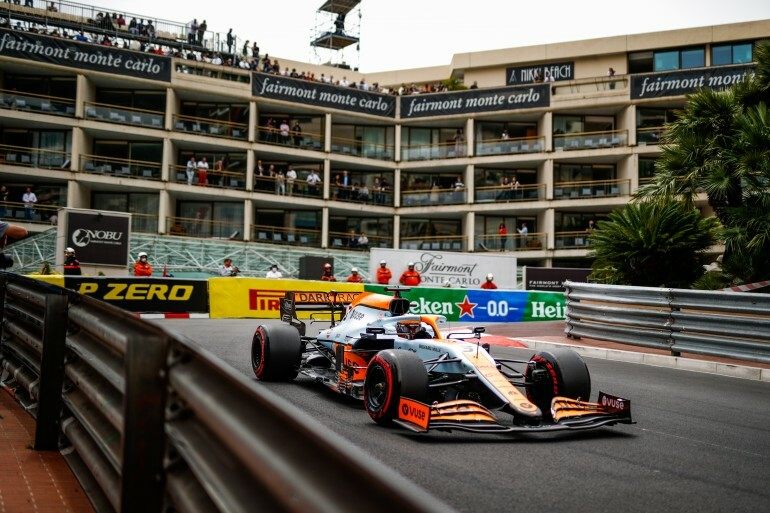 Даниэль Риккардо на Гран При Монако-2021 © FIA