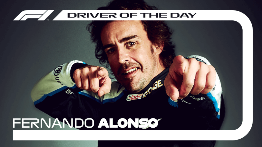 Фернандо Алонсо – «Гонщик дня» © F1