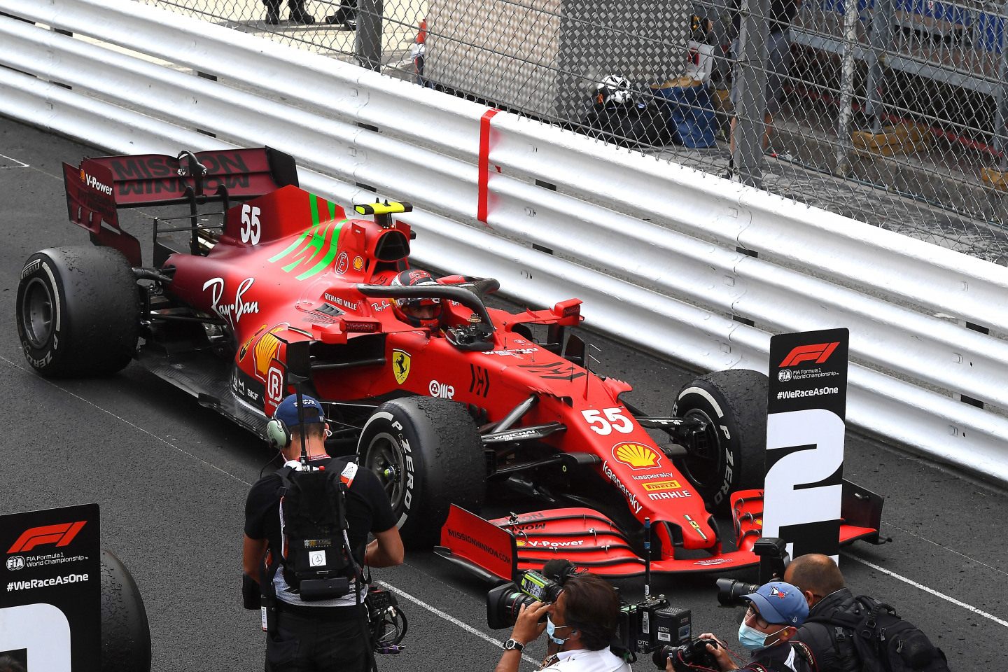 Карлос Сайнс на Гран При Монако © Ferrari
