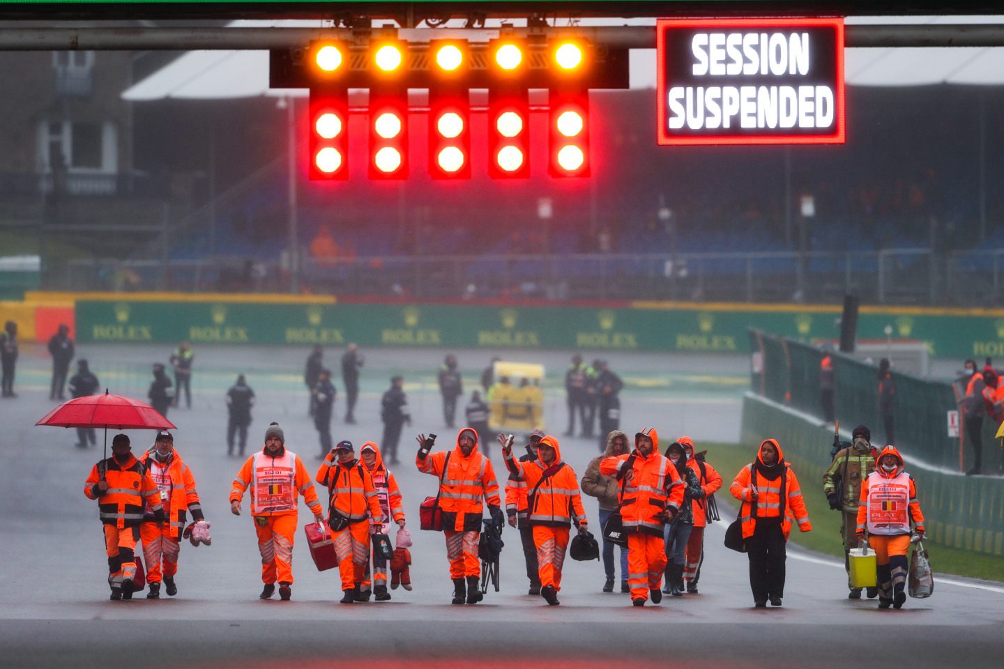Гонка в Спа стала самой короткой в истории Формулы 1 © Sauber Group