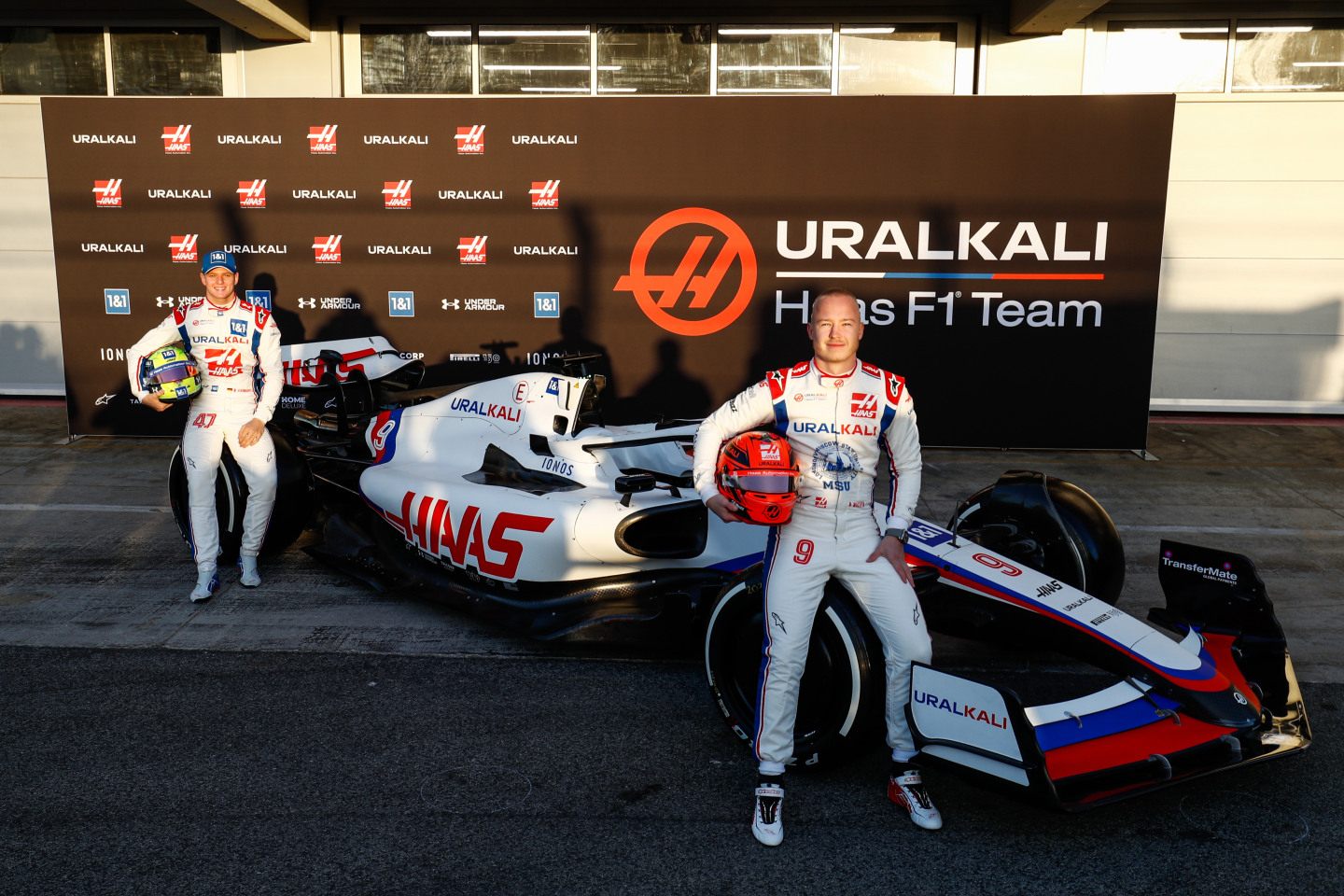 Никита Мазепин и Мик Шумахер © Haas F1 Team / LAT Images