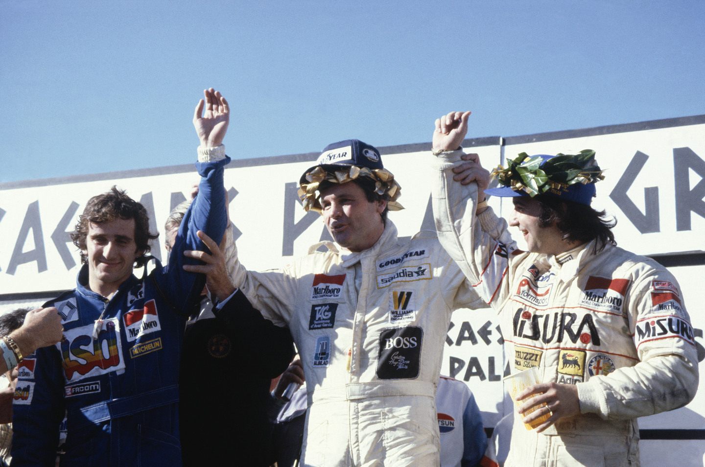 Алан Джонс – победитель гонки в Лас-Вегасе-1981 © Wiliams