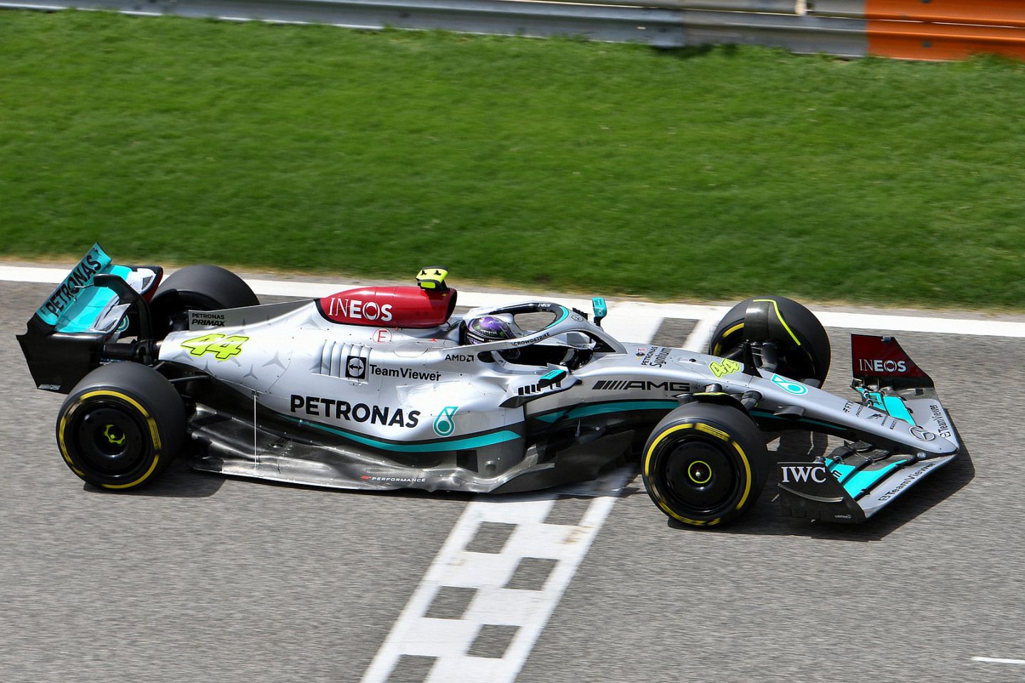 Льюис Хэмилтон на предсезонных тестах © Mercedes-AMG F1 / LAT Images