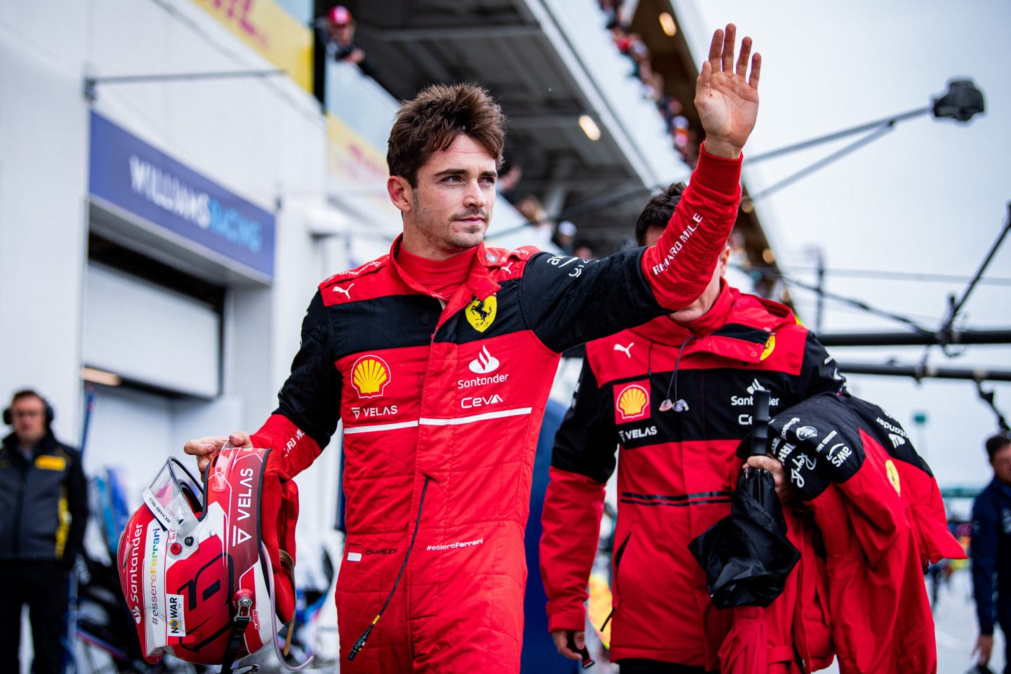 Шарль Леклер начнёт гонку с 19-го места © Ferrari